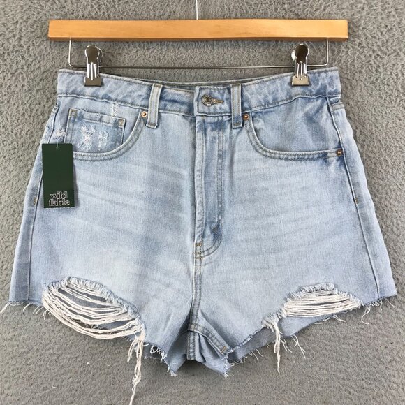wild fable Pants - NWT Wild Fable Shorts Women's Size 8 Cut Off Distressed Highest Rise